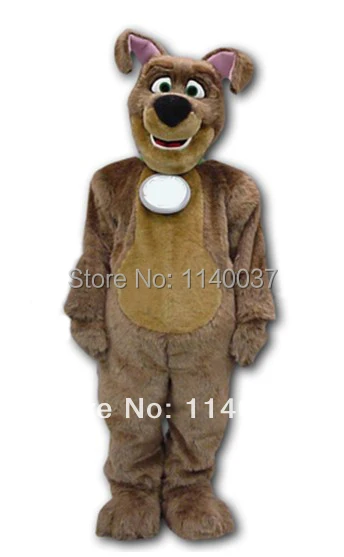 

Талисман для общественных служб, рекламный переработанный костюм собаки, коричневый плюшевый костюм собаки, реквизит для сцены, костюм для косплея