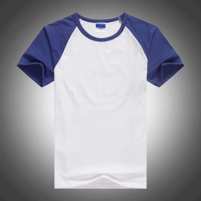 2024 Summer Tee Shrit Men T Shirt Round Collar Cotton Mens Casual Slim Fit Raglan Short Sleeve T-Shirts Tops