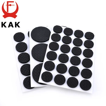 KAK 1-24 pièces auto-adhésif meubles jambe pieds tapis feutr...