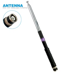 Antena telescópica BNC para ICOM V8, V80, IC-V82, Kenwood, TK310, Walkie Talkie, Radio bidireccional, VHF, 136-174MHz, FP10120