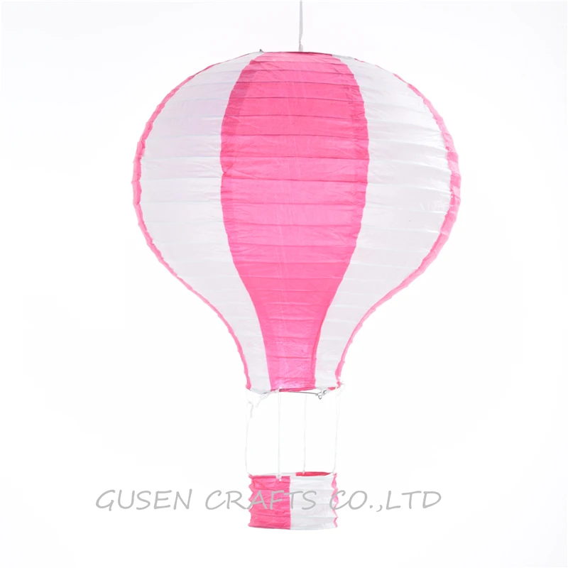 3 pz/lotto di Modo di rosa lanterne di carta festival di più come 30 centimetri lanterna Cinese hot air balloon lanterne in stile per bambini preferito