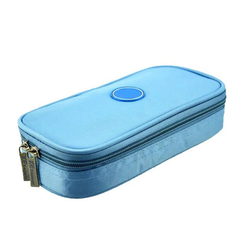 4-color optional insulin refrigerated box portable medicine medical insulation cold ice bag waterproof temperature display