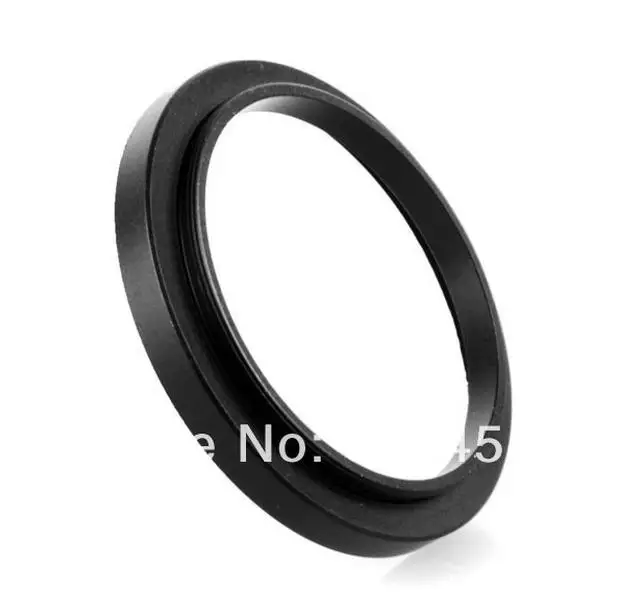 NEW 43.5mm-46mm BLACK Aluminum metal selling 43.5-46mm 43.5 to 46 43.5mm to 46mm Step Up Ring Filter Adapter HOT Wholesale!