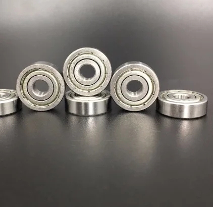 50pcs/lot 9x20x6mm S699ZZ S699 ZZ S699 Z 699ZZ bearing 9*20*6mm Double Cover Stainless Steel Deep Groove Ball Bearing Mini