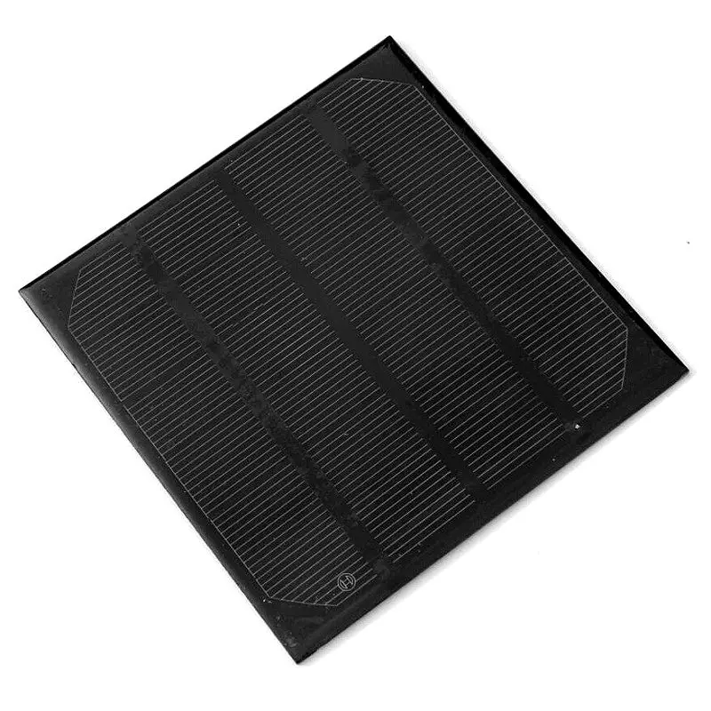 HOT 6V 2W Solar Cell Mini Solar Panel Solar Module DIY Solar Charger/Toys 115*115MM Education Kits 5PCS/Lot Free Shipping