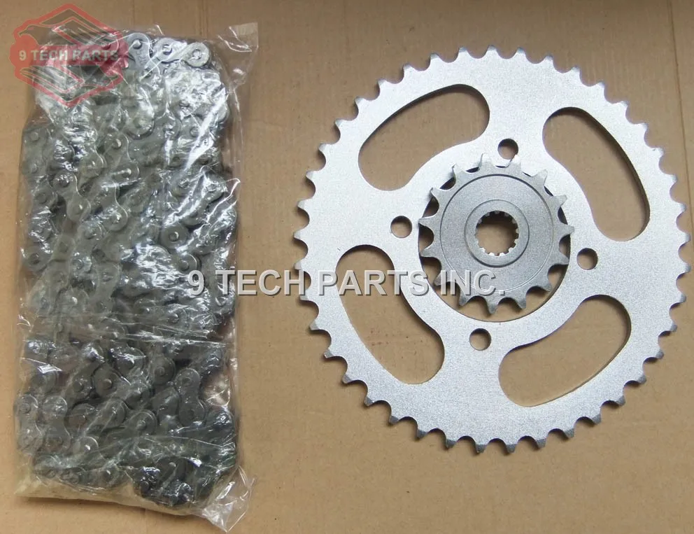 HIGH QUALITY CHAIN & SPROCKET KIT RACING PARTS FOR GN250 GN 250