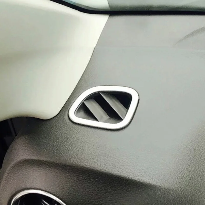 

Dashboard Air Vent Trim Cover for Suzuki Vitara 2015 2016 2017 2018 2019 Bezel Garnish Front Insert Outlet Accessories 2 Pcs