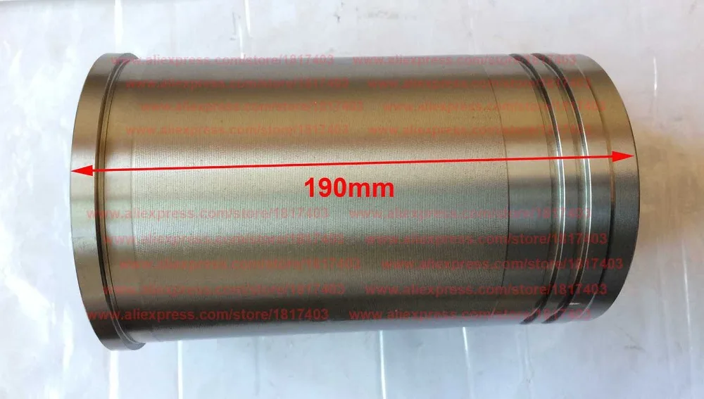 TY2100.2-7 Cylinder Liner/Cylinder Sleeve (length: 19cm), Jiangdong diesel engine parts, TY3100IT