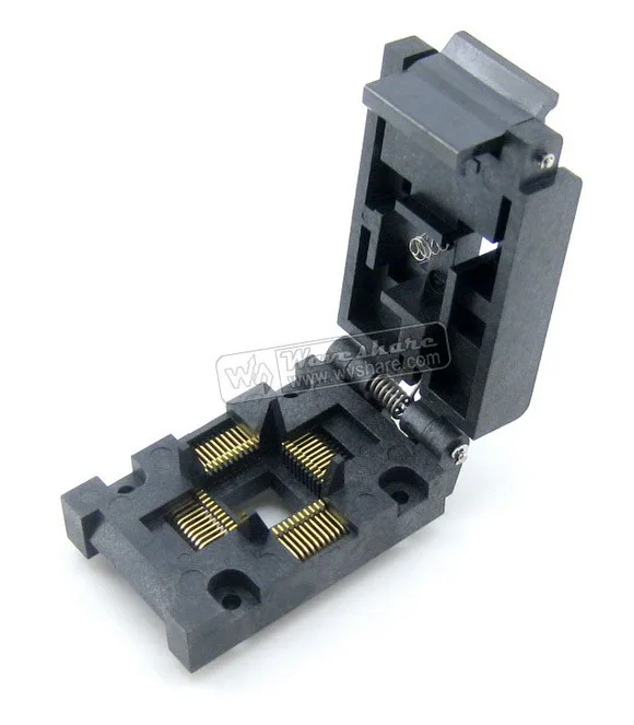 

QFP44 TQFP44 LQFP44 PQFP44 FPQ-44-0.8-16A QFP Enplas Programmer IC Socket Adapter