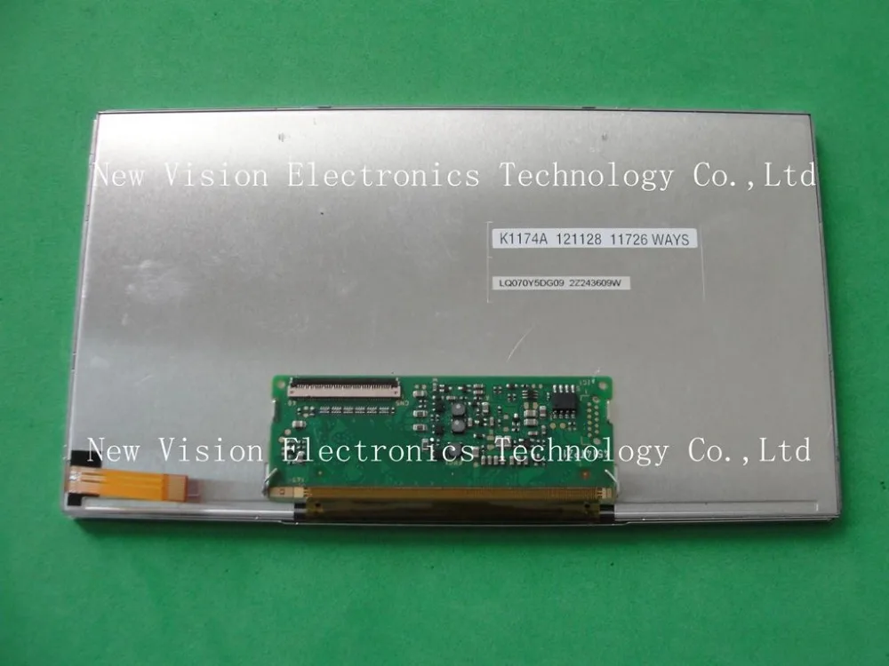 

LQ070Y5DG09 LQ070Y5DG08 Original New 7 inch Car GPS Replacement LCD Display Panel for SHARP