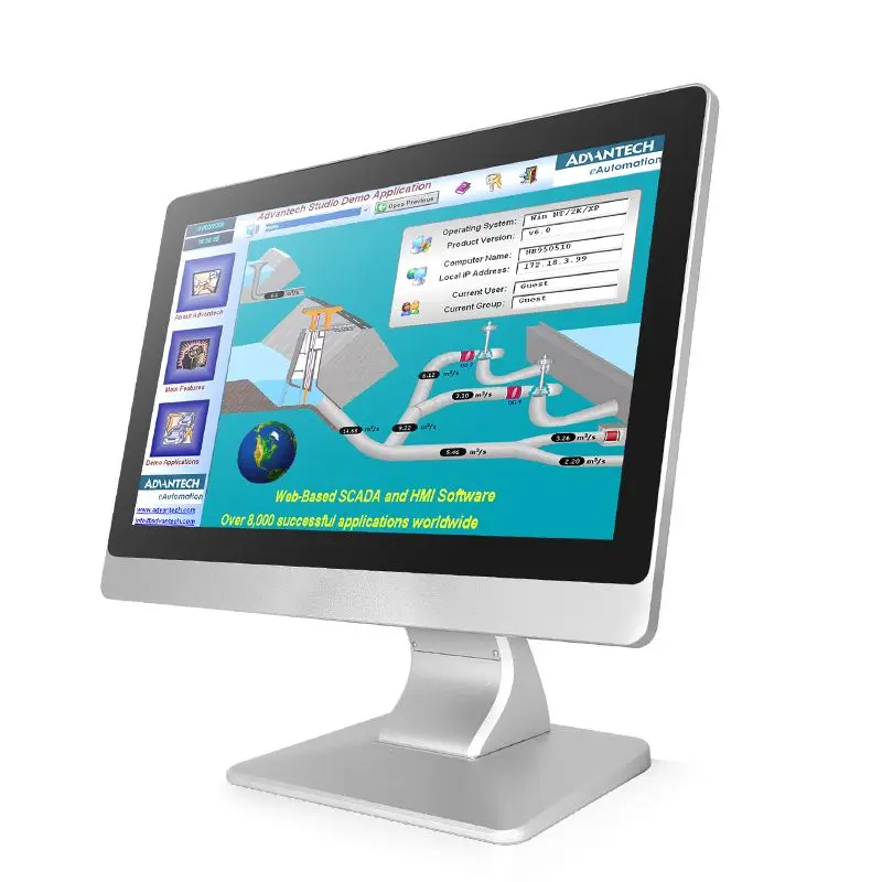 10.4 Inch Industriële Grade Panel pc Touch Screen Computers ingebed