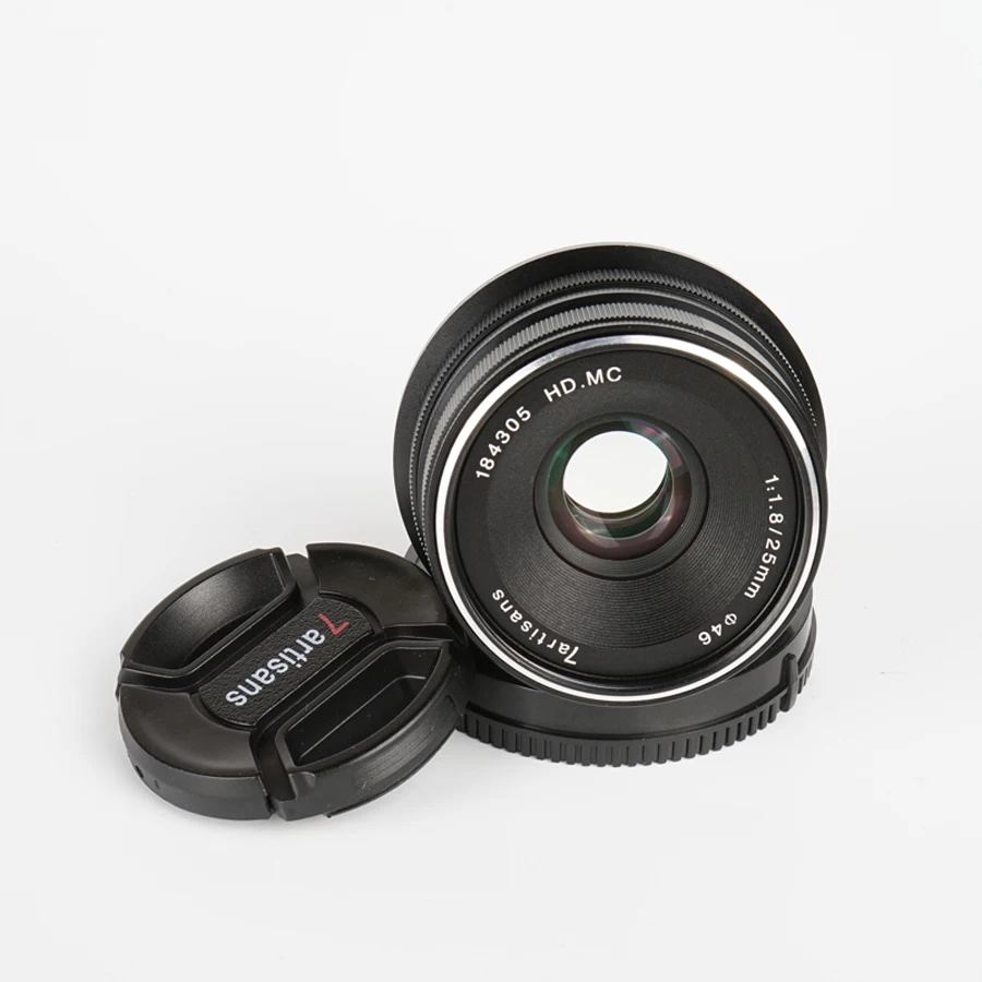 7 Nghệ Nhân 25Mm F1.8 Lấy Nét Bằng Tay Thủ Cho Sony E Mount A6500 A7RIII A7III/Fuji X-T3/m4/3 GH5 GH4/Canon EOS M6 M50 Camera