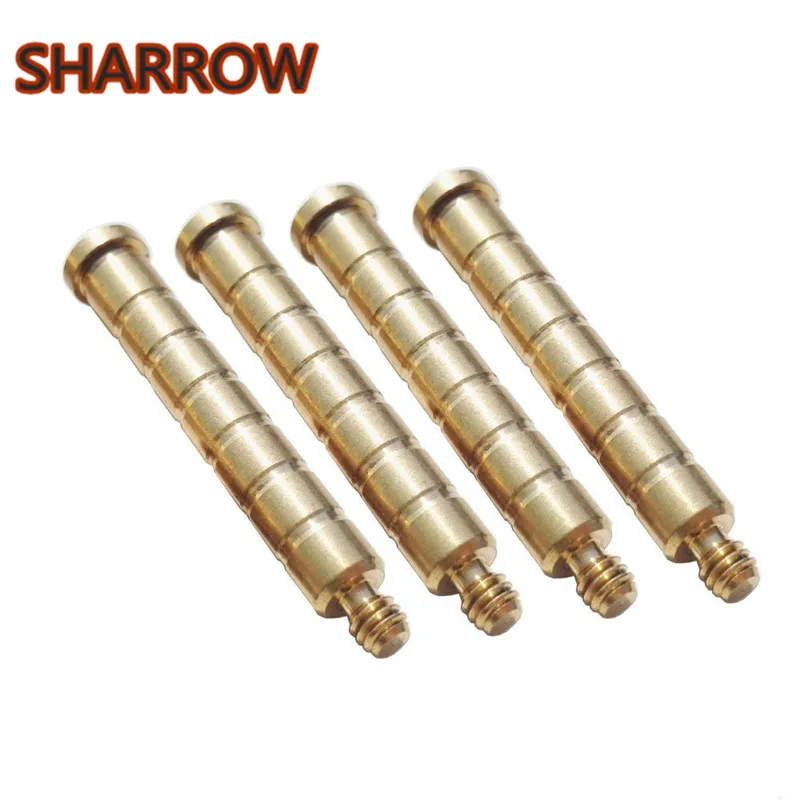 6/12/24Pcs 100Gr Archery Copper Arrow Weights Insert Screw Points For ID 6.2mm Arrow Shafts Outdoor Hunting Shooting Accessories