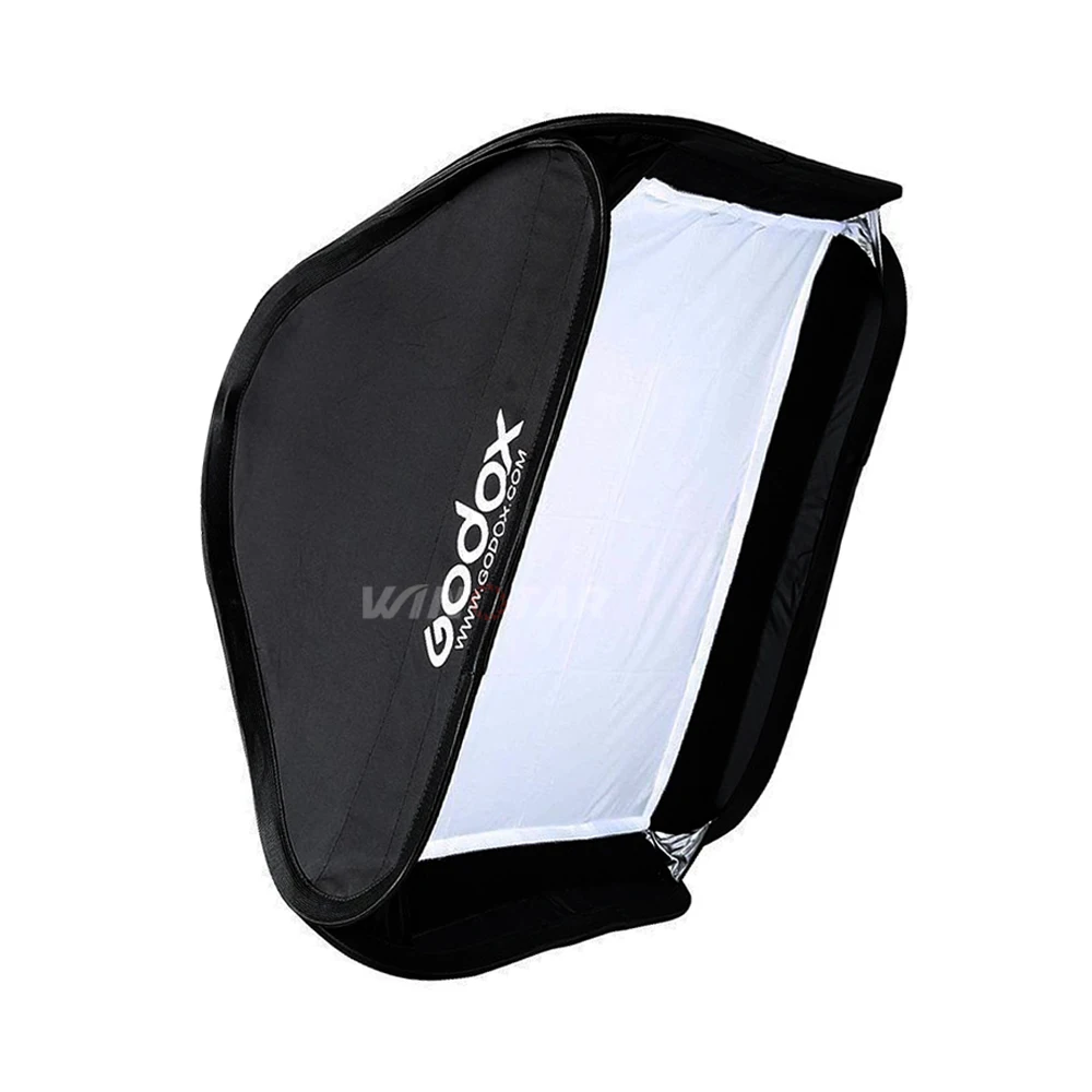 Godox 40*40 cm pieghevole Soft Box Godox Suitbale Per S-type Staffa Flash Della Fotocamera (40*40 cm Softbox Solo)