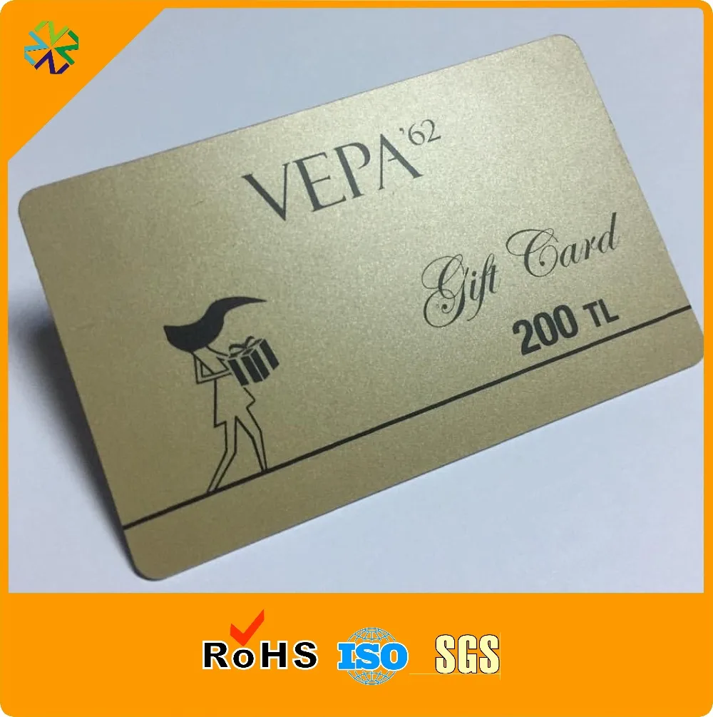 

Offset Printed Plastic PVC Gift Card 85.5*54mm