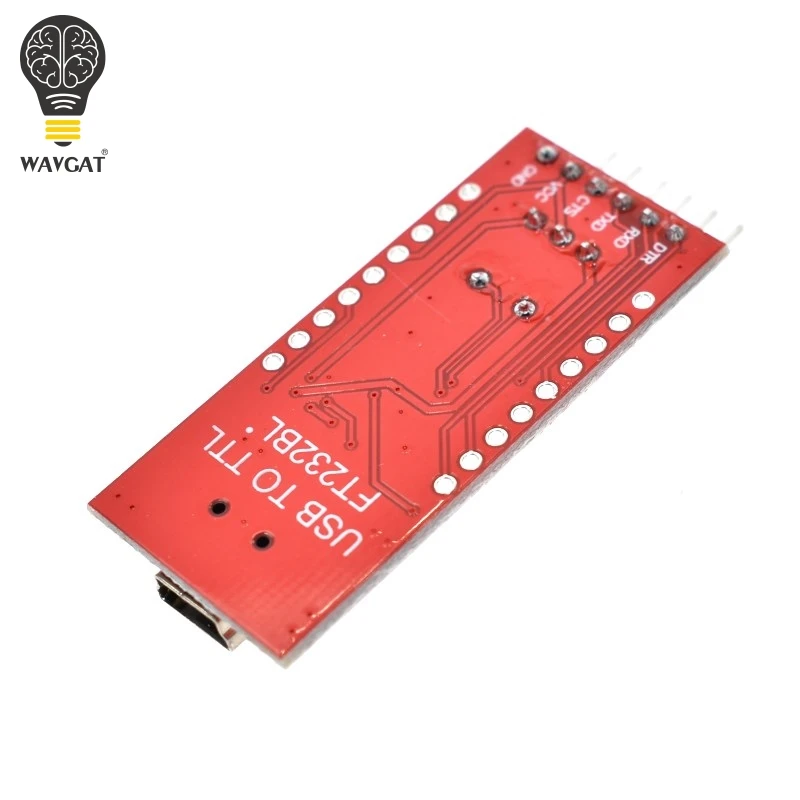 WAVGAT FT232 FT232BL FT232RL USB 2.0 to TTL Level Download Cable to Serial Board Adapter Module 5V 3.3V Debugger