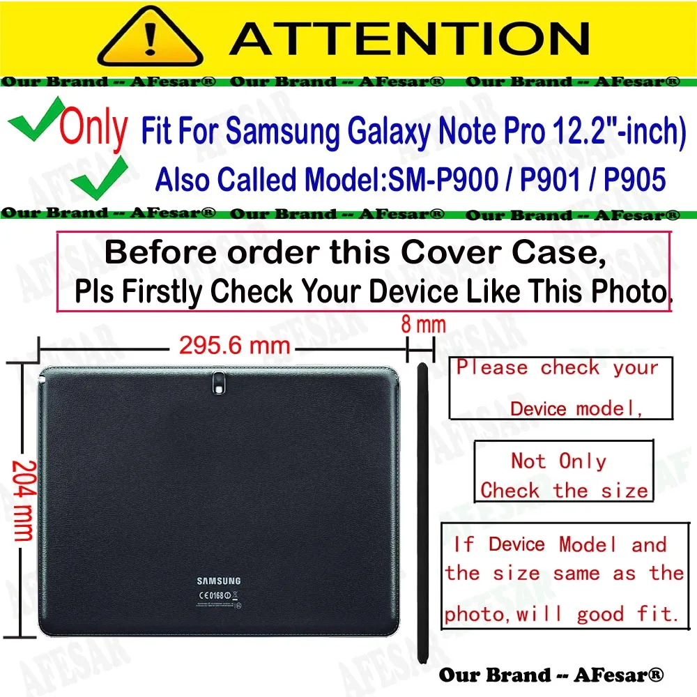 SM-P900 P907 Rotating 360 Stand Cover Case For Samsung Galaxy Note Pro 12.2 inch Tablet Case Para Funda P901 P905