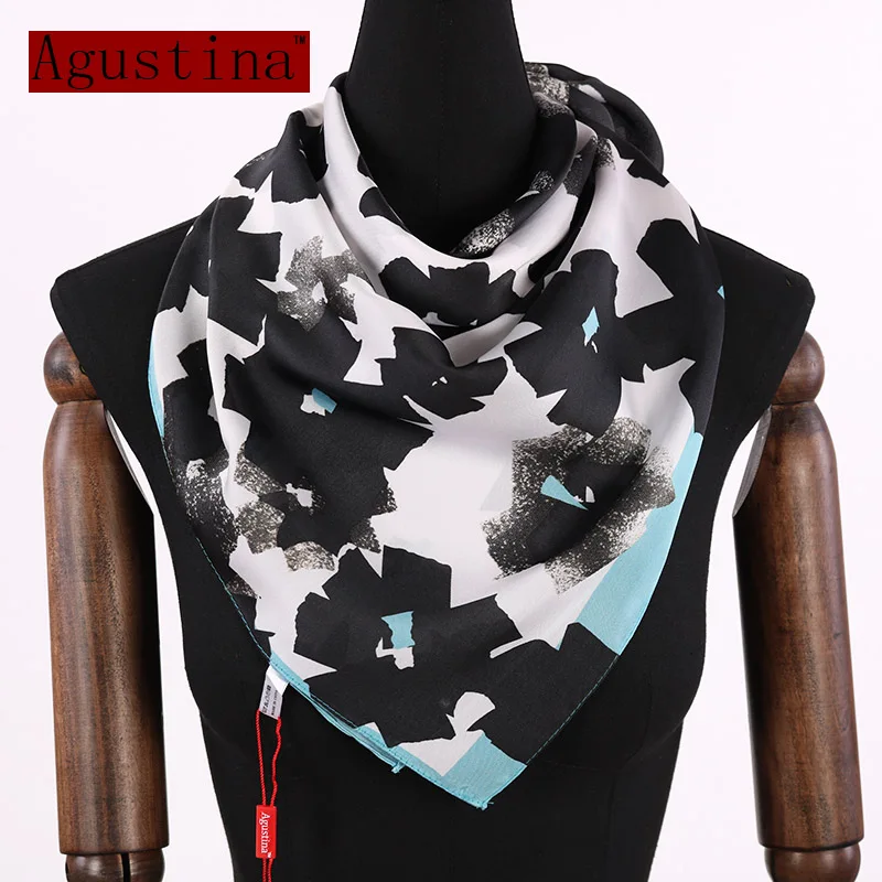 2018 Mới Lụa Thời Trang Xuân Hè Nữ Vuông Khăn Choàng Tơ Lụa Mũi Scarfs Nữ Khăn Quàng Khăn Choàng Stoles Nữ Khăn Choàng Và áo Tắm Len