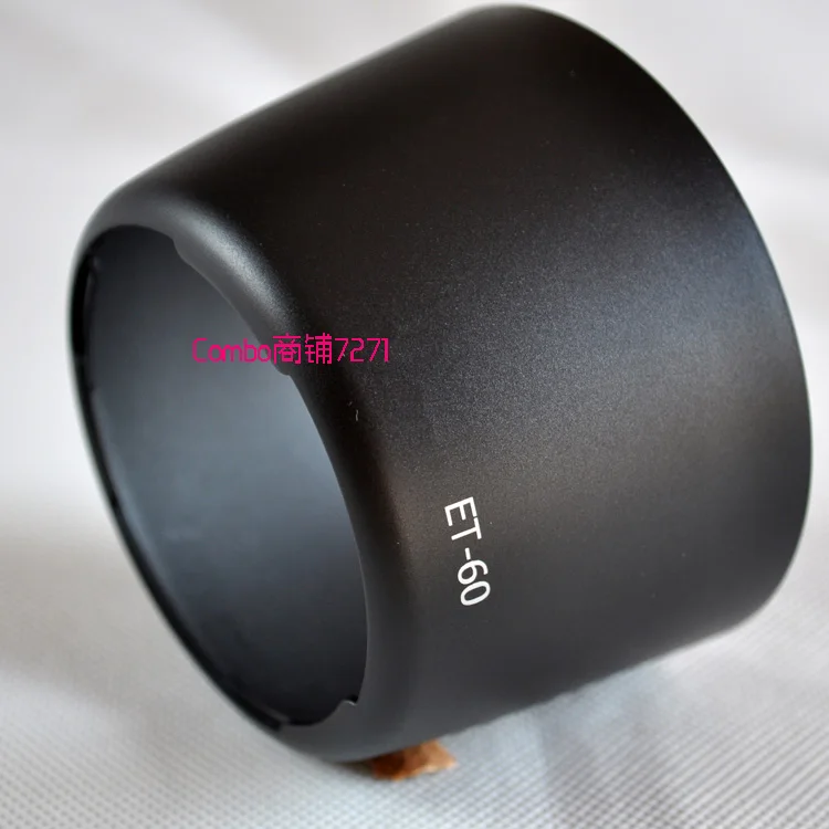 Parasol de lente para Canon EF 75-300mm f/4,0-5,6 USM, II, USM II, III y III USM, Canon EF-S 55-250mm, ET-60, 10 unids/lote