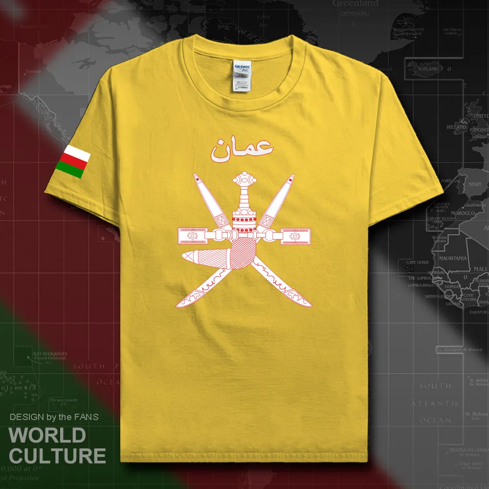 Sultanate of Oman Omani men t shirt fashion 2018 nation team 100% cotton t-shirt clothing tees country sporting OMN Arabic 20