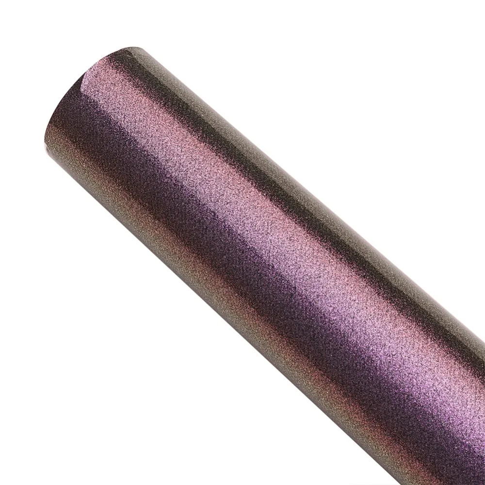 1.52*10M  Purple Red Car Wrap Sticker Car DIY Sticker Glossy Chameleon Pearl Glitter Vinyl StickerDecal Air Release Film