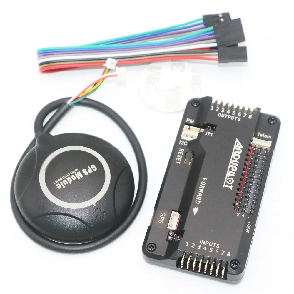 APM 2.8 ArduPilot Mega External Compass APM Flight Controller Built-in Compass with 7M GPS for FPV RC Drone Aircraft