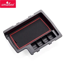 Smabee for Subaru Xv Crosstrek 2012 2013 2014 2015 2016 2017 Central Armrest Storage Box Container Holder Tray Container Console