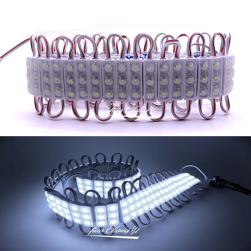 

Новый DC12V мини 2835 Светодиодный модуль водонепроницаемый супер яркий маленький светодиодный знак 3LED модуль подачи сигнала с круглые линзы, 50 шт в наборе,/1 комплект