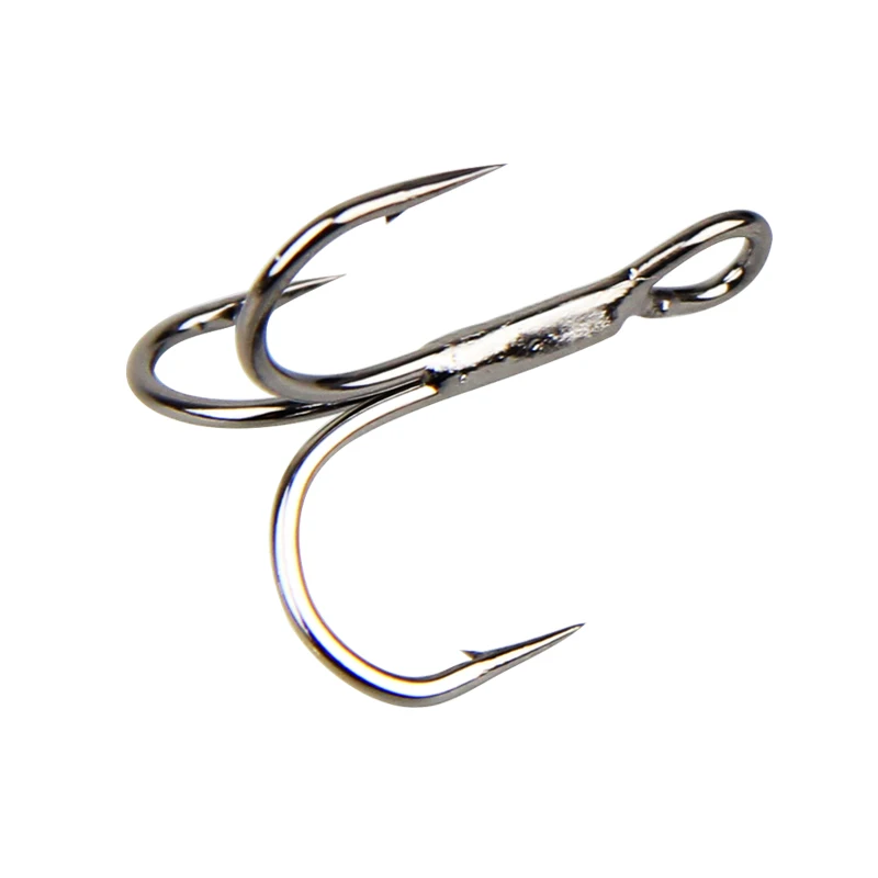 OWNER Treble Hooks ST-36 Barbed Fishing Hook 4# 6# 8# Super Sharp Solid Three Anchor Hooks Fishhook Pesca Fishing Tackle