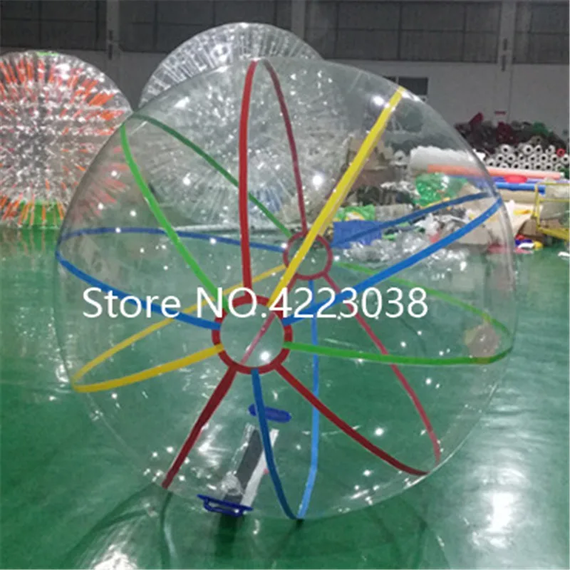 Free Shipping 2m Inflatable Water Walking Ball Water Rolling Ball Water Zorbing Ball Walking Water Ball