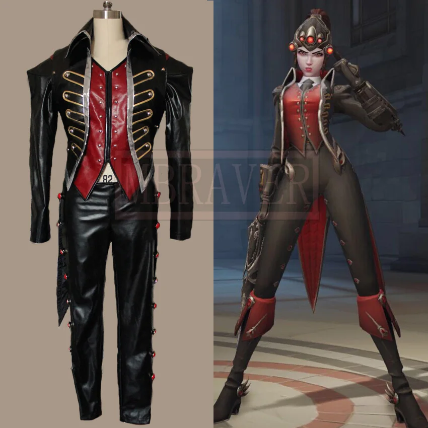 

High Quality Custom Made Widowmaker Cosplay Costume Widowmaker Suit Amelie Lacroix Costume