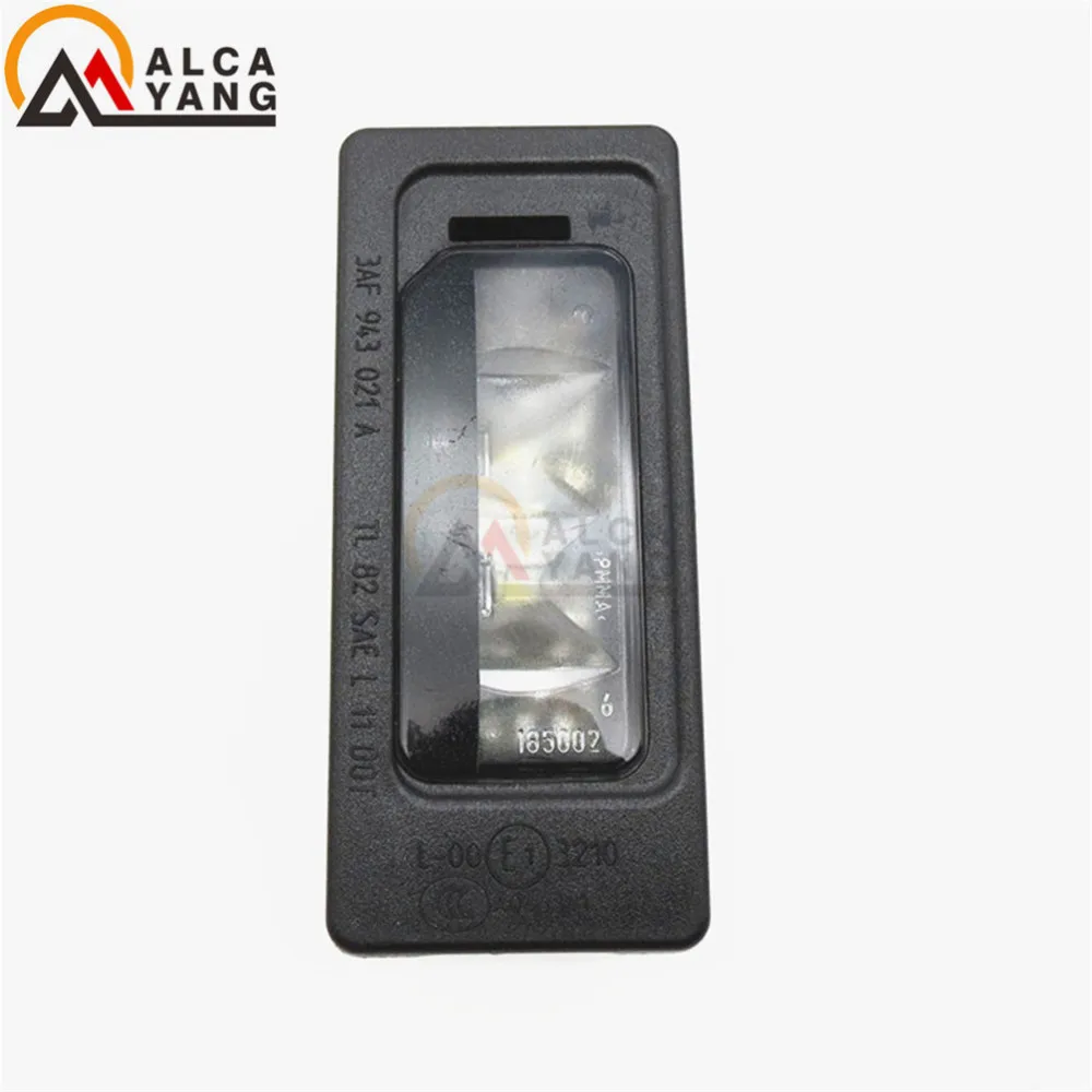 Malcayang LED License Plate Lamp For A1 A3 A4 A5 A6 A7 Q3 Q5 TT For 2010-2014 4G0943021 4G0 943 021 5N0943021 3AF943021A