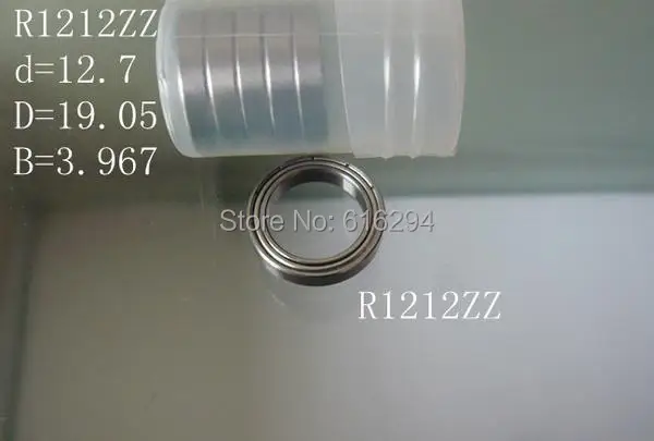 20pcs  R1212ZZ shielded bearing inch series 1/2