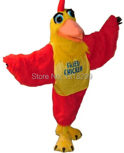 mascot Fried Chicken Rooster mascot costume fancy dress custom fancy costume cosplay theme mascotte carnival costume kits