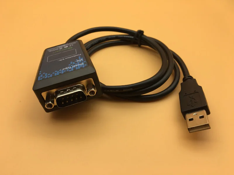 Cabo usb para serial 100cm e db9 pin com port industrial, conversor, chip ftdi, usb 2.0 para adaptador rs232