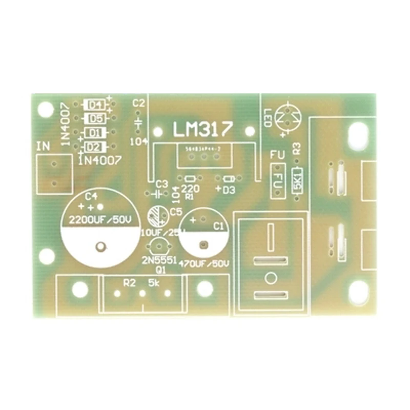 LM317 DIY ชุด1A DC 5V-35V Step-Down โมดูล AC/DC แรงดันไฟฟ้า Regulator พร้อมสวิตช์เปิด/ปิด