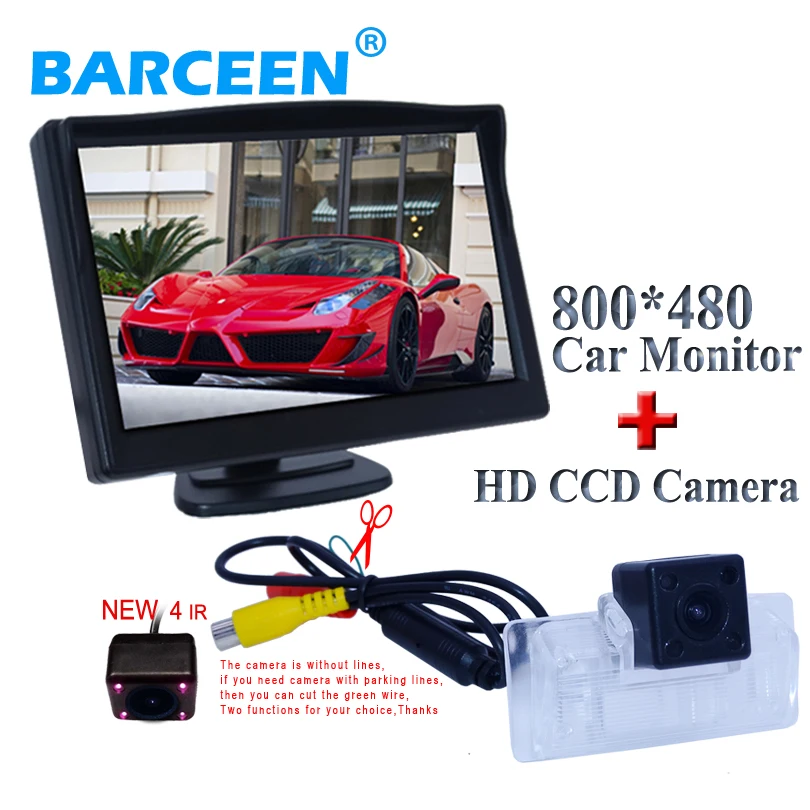 car Backup camera fit into original cars+apply to different car monitor 5