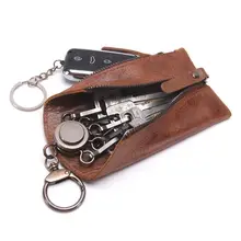 Vintage Leather Key Wallet #4