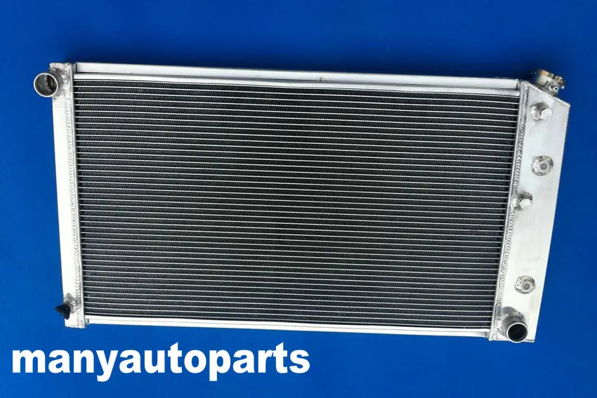 3 صفوف 1967-1980 68 69 70 71 72 لمبرد ألومنيوم GM / Chevy