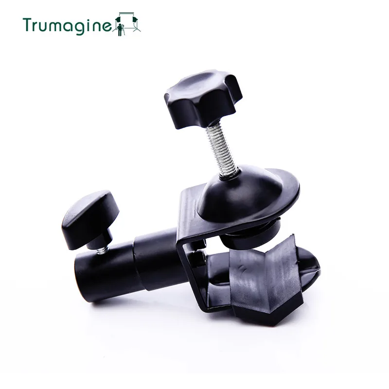 

TRUMAGINE 1PCS Black U clip C clip with a 1/4 screw head Can be Rotate Professional Photo Studio Accessories