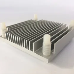 1 piece 60mmx60mmx12mm Aluminum Heat Sink Radiator Heatsink for IC Chip Cooling Cooler