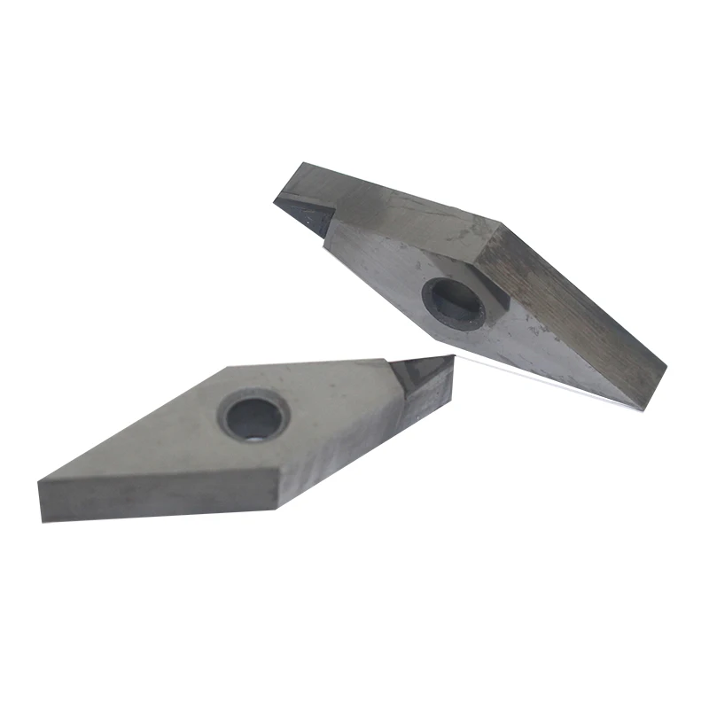 VNMA160402 2pcs CBN 선반 다이아몬드 팁 다이아몬드 삽입 내부 선반 도구, CNC 선반 도구 알루미늄 구리 도구