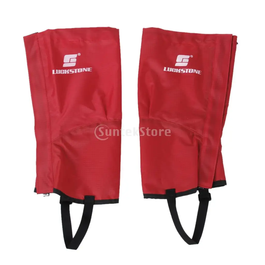 New 2014 Brand New 1 Pair Waterproof Hiking Climbing Snow Legging Gaiters Leg Covers 4 Colors - Small Size