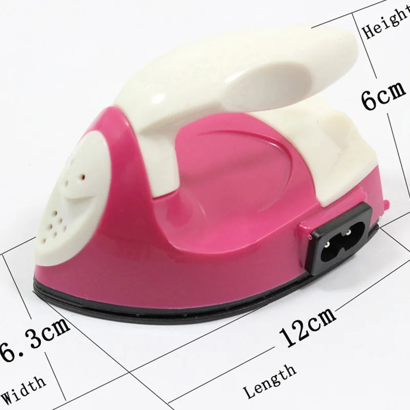 

Fast Heated! Travel Electric Iron Handheld Mini Iron Children Electric Iron Hotfix Applicator for Patches Garment Stones