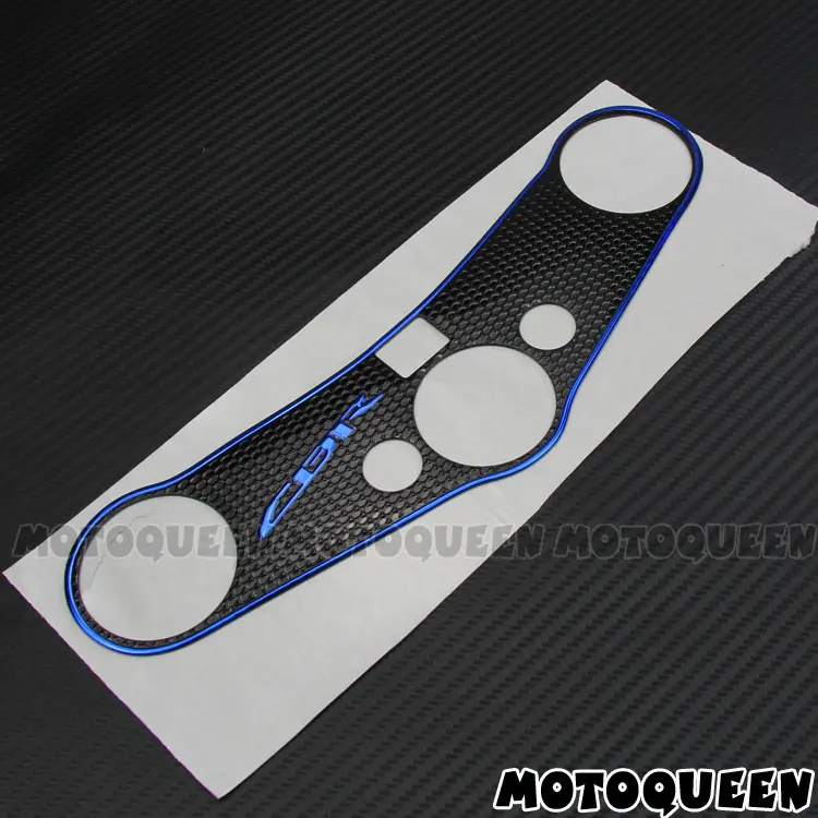 3D Decal Sticker Pad Triple Tree Top Clamp Upper Front End Waterproof For Honda CBR600RR F5 08 09 10 11 12 13 14 15 16 2007-2017