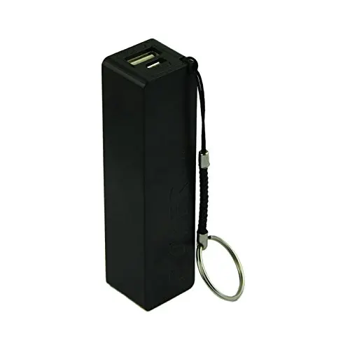 2018 New Portable Power Bank 18650 External Backup Battery Charger With Key Chain Factory Price Drop Shipping