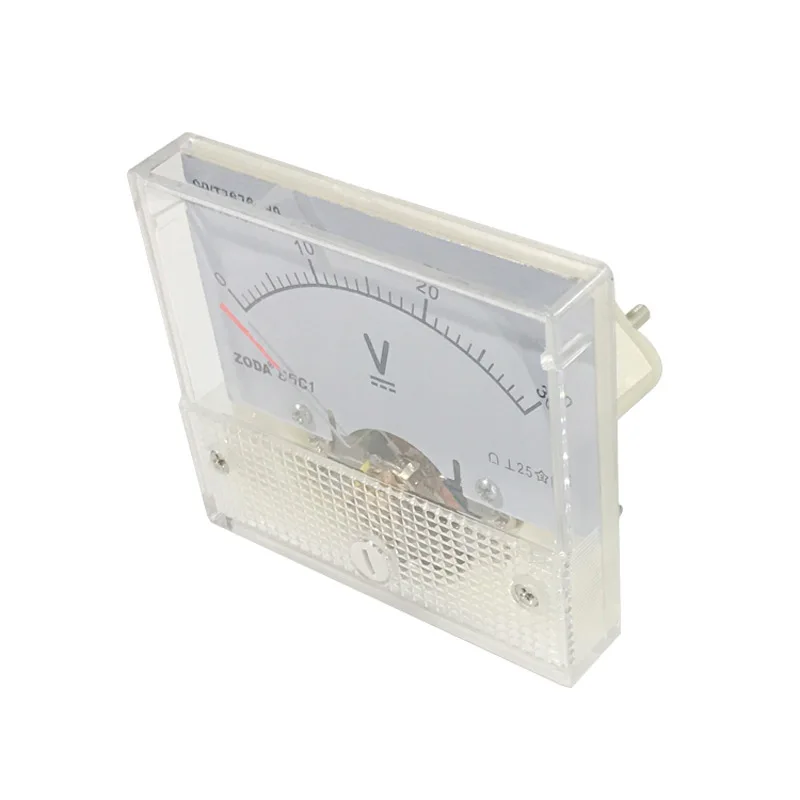 85C1 Analogue DC Voltage Needle Panel Meter Voltmeter 1V 2V 3V 5V 10V 15V 30V 50V 100V 150V 300V