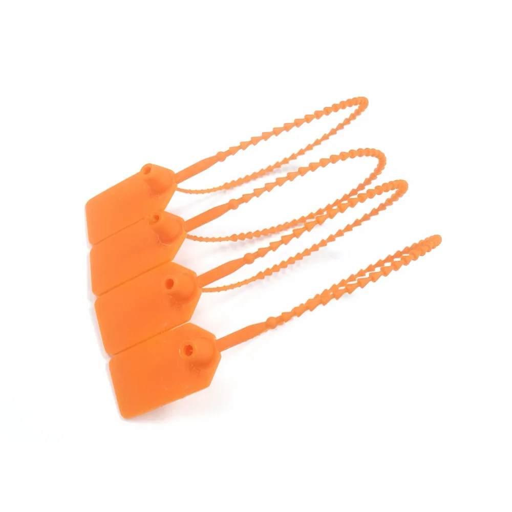 10PCS Plastic Nylon cable ties tightening security wire seals Container padlock Logistics seals 23cm length