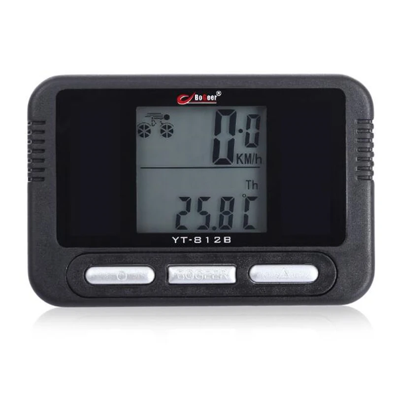 Bicycle Computer Noctilucent Wired Practical Water Resistance Odometer Stopwatch Speedometer