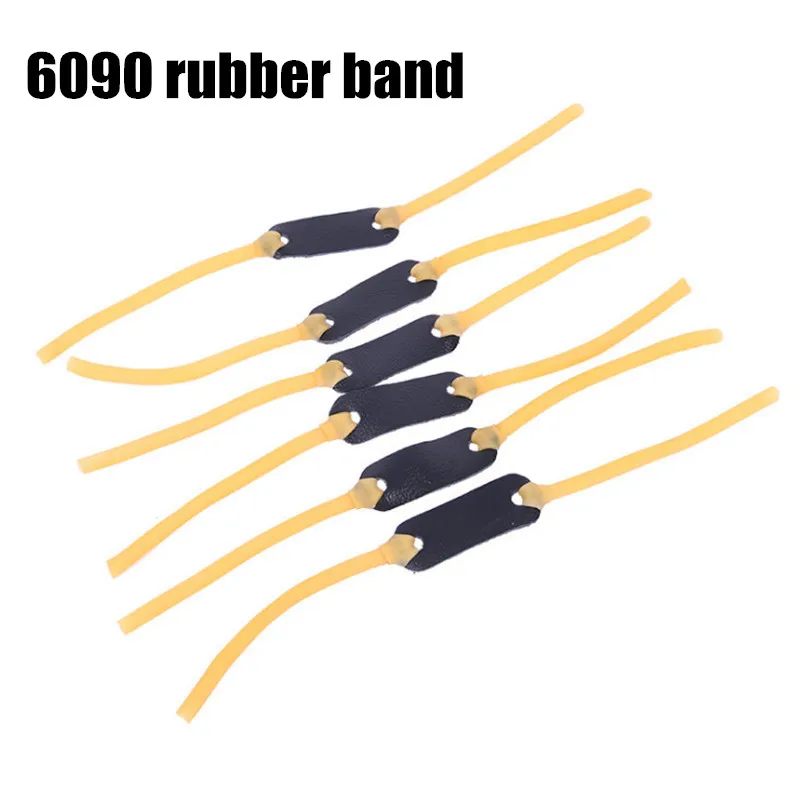 5PCS  6*9mm Elastic Rubber Band Bungee Replacement For Slingshot Catapult Hunting